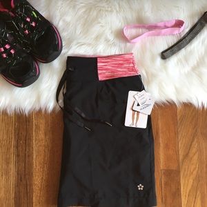 Brand NWT Athletic Sporty Pink/Black Tennis Skirt